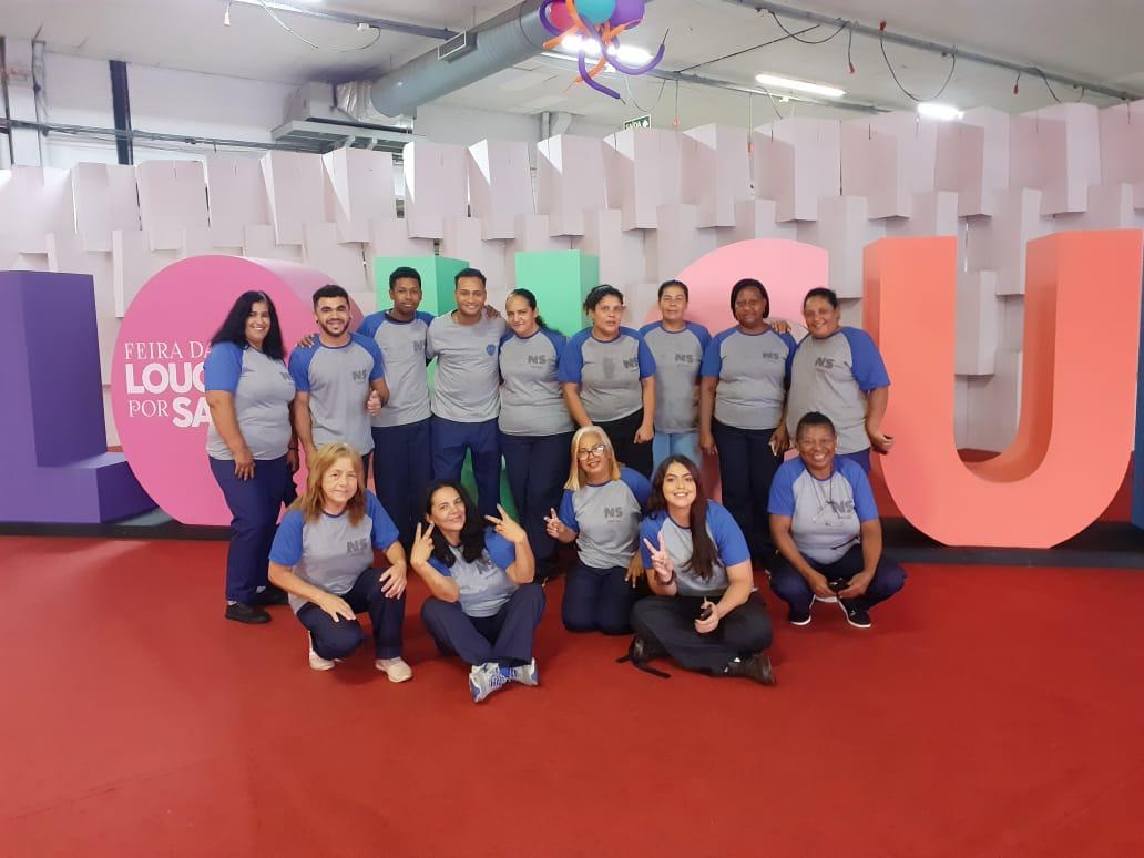 Equipe da NS em operação de evento